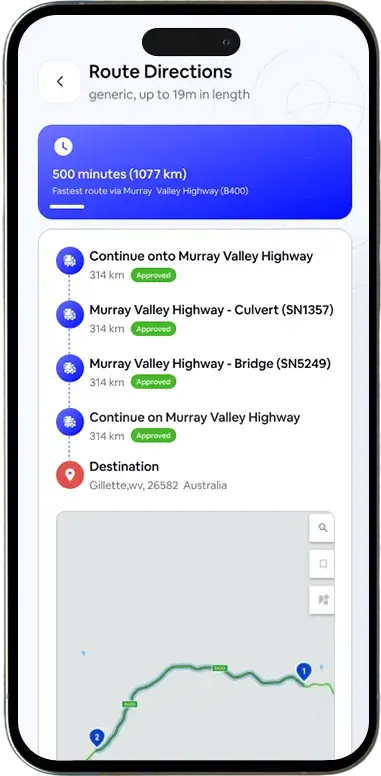 NavTruck Right Screen